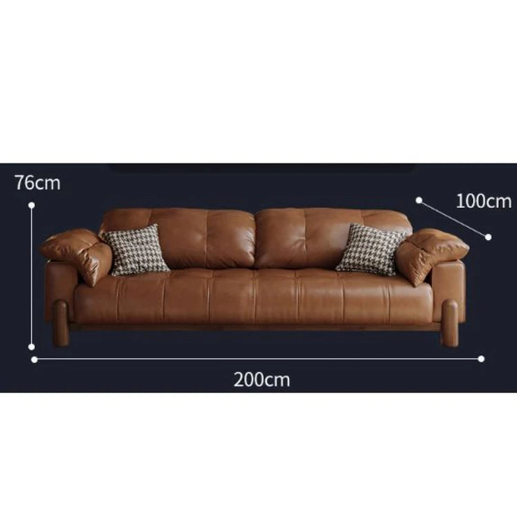 高品質アッシュ材使用 シンプル&モダンソファー – ダウン仕様の快適さと合皮の高級感を両立 hly-3032