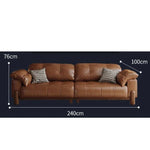 高品質アッシュ材使用 シンプル&モダンソファー – ダウン仕様の快適さと合皮の高級感を両立 hly-3032