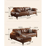 高品質アッシュ材使用 シンプル&モダンソファー – ダウン仕様の快適さと合皮の高級感を両立 hly-3032