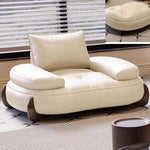 ソファ おしゃれ 合皮 オットマン 単品 1人掛け 幅123cm 2人掛け 幅170 190 220 250 280 310 340cm ライトブラウン ベージュ 大型 カウチ対応 モダン リビングソファ hly-3033