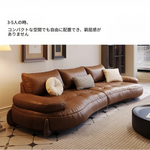 モダンなパイン素材のソファー|ホワイトグースダウン&合皮使用 | 快適なシリコンフィルクッション付き hly-3033