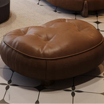 モダンなパイン素材のソファー|ホワイトグースダウン&合皮使用 | 快適なシリコンフィルクッション付き hly-3033