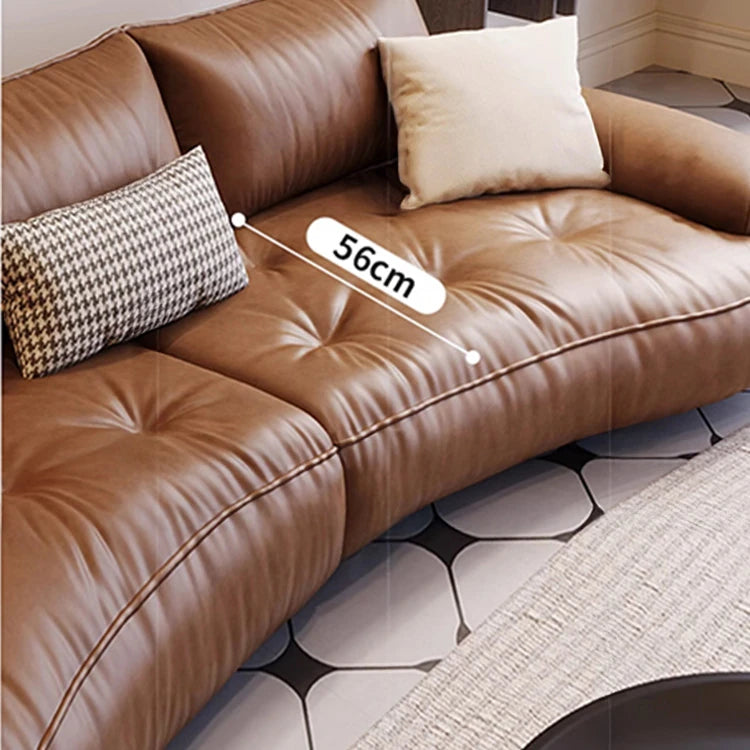 モダンなパイン素材のソファー|ホワイトグースダウン&合皮使用 | 快適なシリコンフィルクッション付き hly-3033