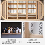 モダンなパイン素材のソファー|ホワイトグースダウン&合皮使用 | 快適なシリコンフィルクッション付き hly-3033