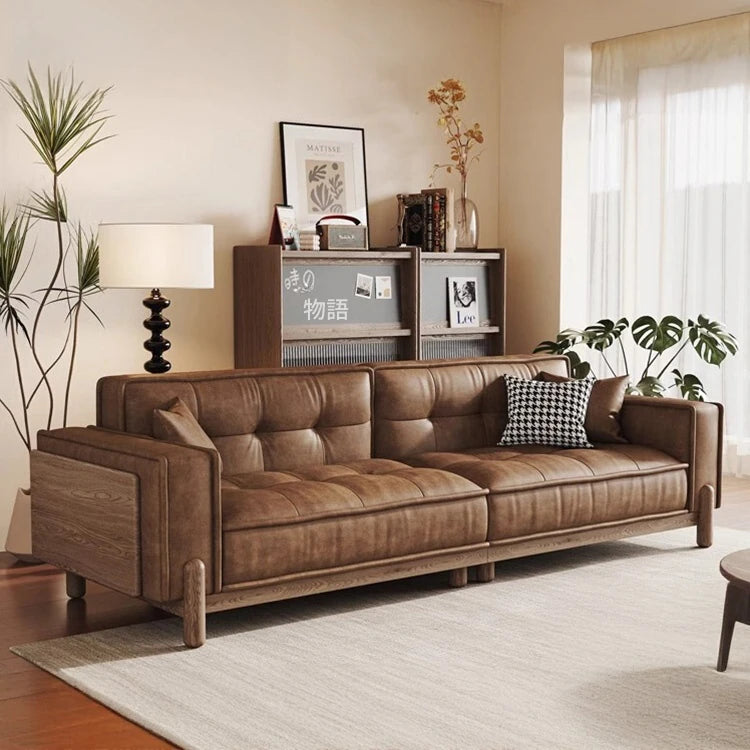 アッシュ材とパイン使用!シリコンフィル・ラテックスクッションのスタイリッシュソファー - 快適でおしゃれなリビング空間を演出! hly-3034