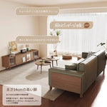 アッシュ材とパイン使用!シリコンフィル・ラテックスクッションのスタイリッシュソファー - 快適でおしゃれなリビング空間を演出! hly-3034