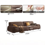 モダンパインダウンエアレザーソファー - おしゃれで快適なリビング空間を演出! hly-3035