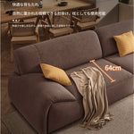 モダンパインダウンエアレザーソファー - おしゃれで快適なリビング空間を演出! hly-3035