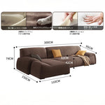 モダンパインダウンエアレザーソファー - おしゃれで快適なリビング空間を演出! hly-3035