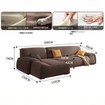 モダンパインダウンエアレザーソファー - おしゃれで快適なリビング空間を演出! hly-3035