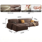 モダンパインダウンエアレザーソファー - おしゃれで快適なリビング空間を演出! hly-3035