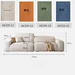 スタイリッシュなパイン無垢材ソファー | シリコンフィル&エアレザークッションで極上の座り心地 | モダンなリビングに最適! hly-3036