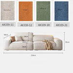 スタイリッシュなパイン無垢材ソファー | シリコンフィル&エアレザークッションで極上の座り心地 | モダンなリビングに最適! hly-3036