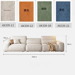 スタイリッシュなパイン無垢材ソファー | シリコンフィル&エアレザークッションで極上の座り心地 | モダンなリビングに最適! hly-3036