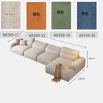 スタイリッシュなパイン無垢材ソファー | シリコンフィル&エアレザークッションで極上の座り心地 | モダンなリビングに最適! hly-3036