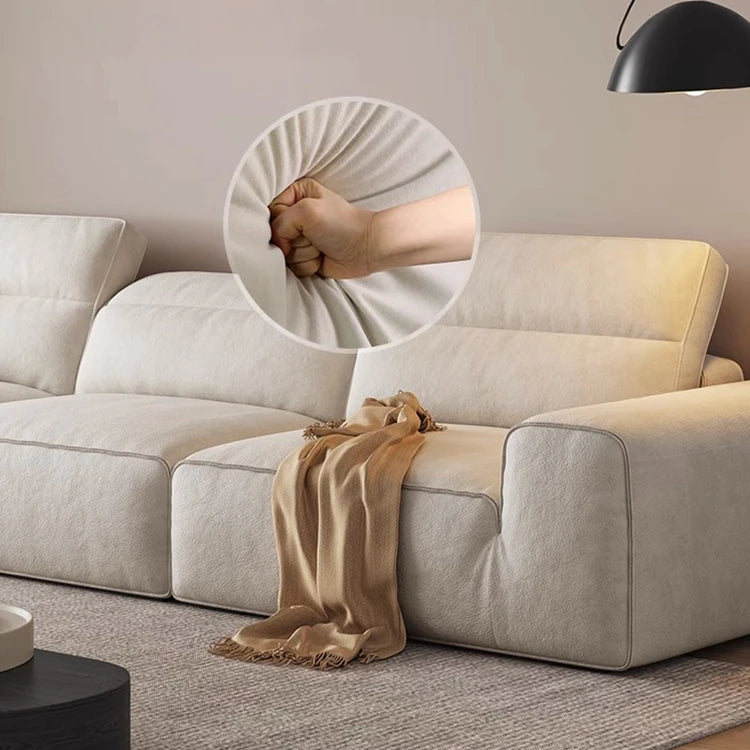 スタイリッシュなパイン無垢材ソファー | シリコンフィル&エアレザークッションで極上の座り心地 | モダンなリビングに最適! hly-3036