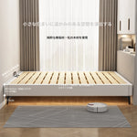 パイン材使用のモダンデザインベッド|シンプルで洗練されたインテリアに最適! hlyj-3140