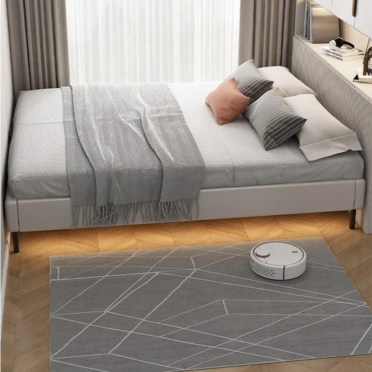 パイン材使用のモダンデザインベッド|シンプルで洗練されたインテリアに最適! hlyj-3140