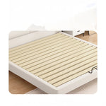 スタイリッシュなパインエアレザー製ベッド|快適な眠りをサポートするシンプルデザイン hlyj-3142