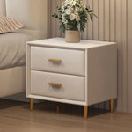 スタイリッシュなパインエアレザー製ベッド|快適な眠りをサポートするシンプルデザイン hlyj-3142