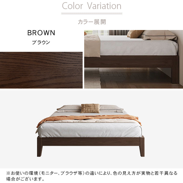 天然パイン使用した快適ベッド - 心地よい眠りを体験 hmak-245