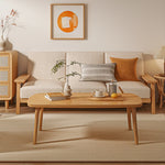 ナチュラルウッドセンターテーブル|北欧風おしゃれデザイン家具 hmo-1984