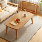 ナチュラルウッドセンターテーブル|北欧風おしゃれデザイン家具 hmo-1984