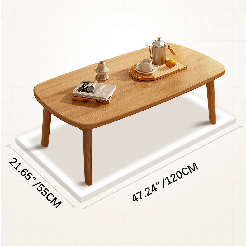 ナチュラルウッドセンターテーブル|北欧風おしゃれデザイン家具 hmo-1984