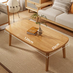 ナチュラルウッドセンターテーブル|北欧風おしゃれデザイン家具 hmo-1984