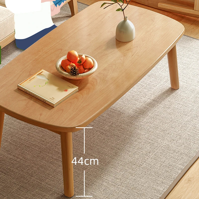ナチュラルウッドセンターテーブル|北欧風おしゃれデザイン家具 hmo-1984