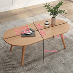 ナチュラルな木製センターテーブル|シンプルデザインでお部屋に調和 hmo-1991