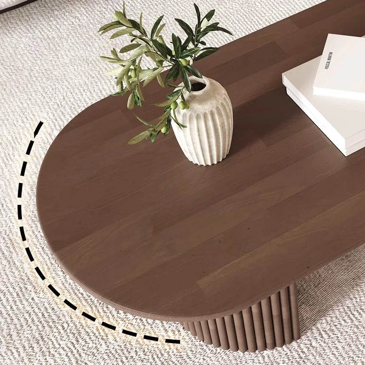 モダンなリビングに最適!高級木製センターテーブルで上質な空間を演出 hmo-1994