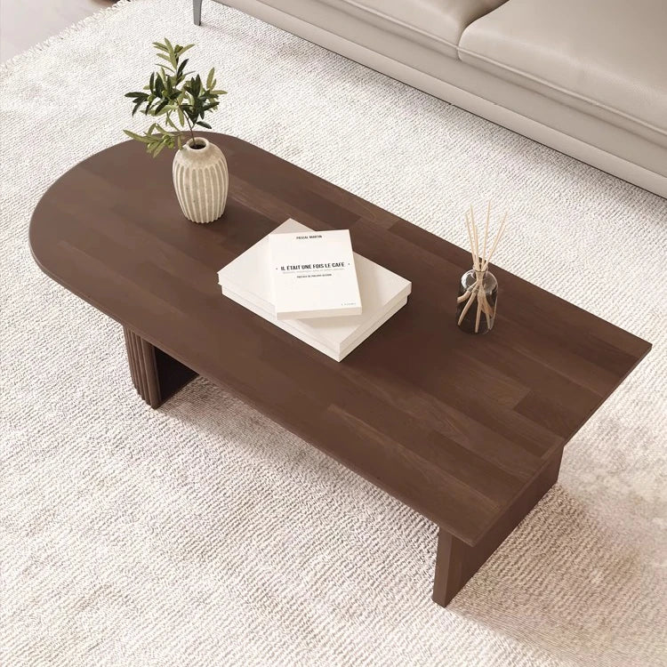 モダンなリビングに最適!高級木製センターテーブルで上質な空間を演出 hmo-1994
