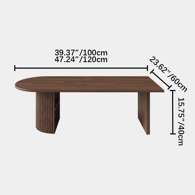 モダンなリビングに最適!高級木製センターテーブルで上質な空間を演出 hmo-1994
