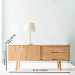 テレビボード おしゃれ 無垢材 収納付き 幅120cm 幅150cm 幅180cm ナチュラル ブラウン 選べる2色 北欧風 ローボード リビング収納 AVボード シンプル モダン ファミリー向け hmo-1998