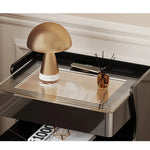 モダンなデザインが魅力!高級ガラス製ナイトテーブル hmq-1921