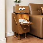 モダンデザインのガラス製ナイトテーブル - 高級感溢れるおしゃれなインテリア hmq-1924