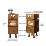 モダンデザインのガラス製ナイトテーブル - 高級感溢れるおしゃれなインテリア hmq-1924