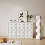 シンプル&ナチュラルなパイン材キャビネット – 上質な木目の美しさ hmq-1933