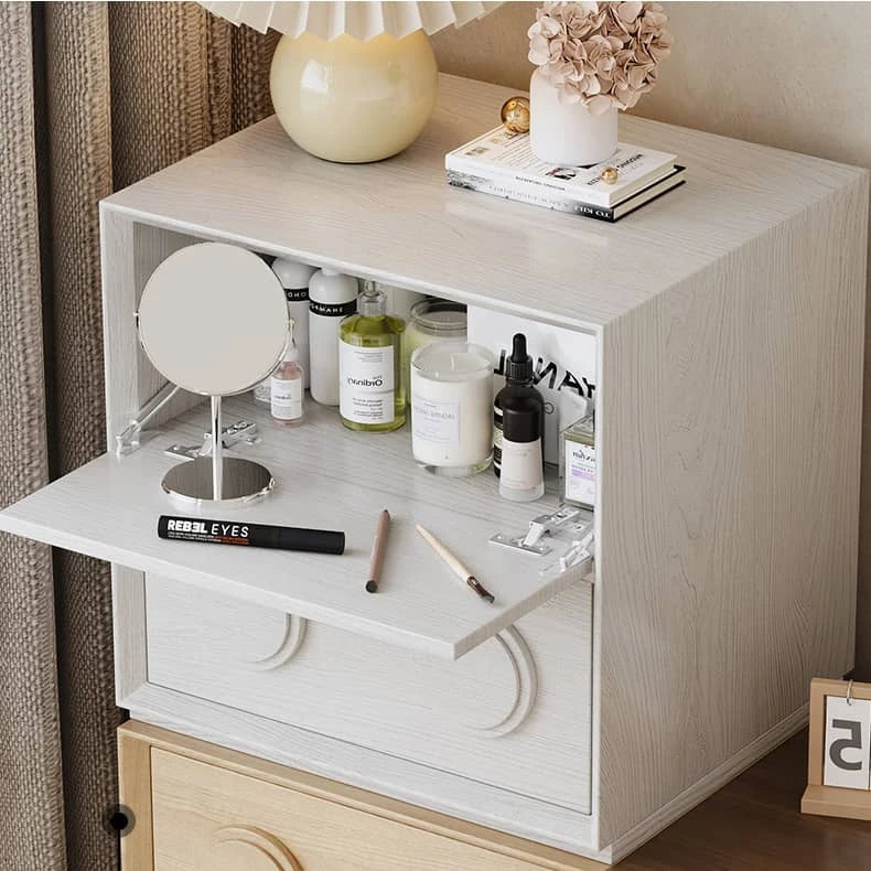 シンプル&ナチュラルなパイン材キャビネット – 上質な木目の美しさ hmq-1933