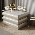 高級無垢材ナイトテーブル セラミック製 ランプ付き モダンデザイン ベッドサイドテーブル hmq-1934