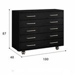 アッシュ材製多層板キャビネット - スタイリッシュなデザインと高機能性を兼ね備えた収納家具 hmr-4763