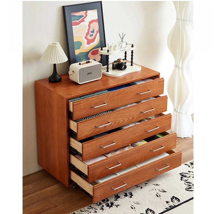 アッシュ材製多層板キャビネット - スタイリッシュなデザインと高機能性を兼ね備えた収納家具 hmr-4763