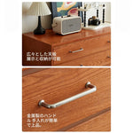 アッシュ材製多層板キャビネット - スタイリッシュなデザインと高機能性を兼ね備えた収納家具 hmr-4763