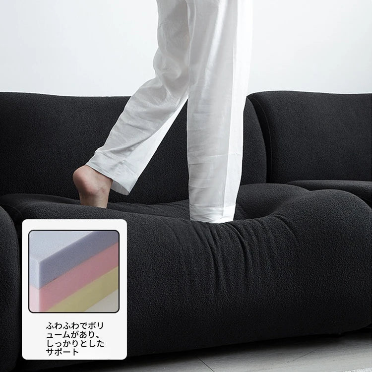 パイン材使用のおしゃれソファー|快適なリビング空間を演出するモダンデザイン hmr-4764