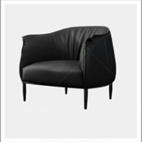 スタイリッシュな合皮チェア - 快適なリビング用椅子、モダンなデザインと優れた耐久性! hmr-4765