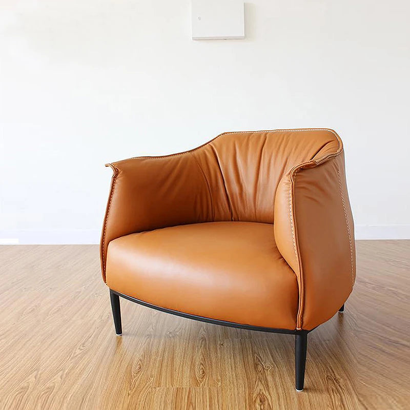 スタイリッシュな合皮チェア - 快適なリビング用椅子、モダンなデザインと優れた耐久性! hmr-4765