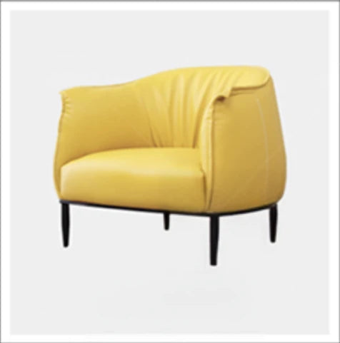 スタイリッシュな合皮チェア - 快適なリビング用椅子、モダンなデザインと優れた耐久性! hmr-4765