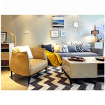 スタイリッシュな合皮チェア - 快適なリビング用椅子、モダンなデザインと優れた耐久性! hmr-4765