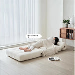 ラテックス合成皮革シェニールエアレザー製ロングチェア - リラックス&快適な昼寝空間を提供! hmr-4767